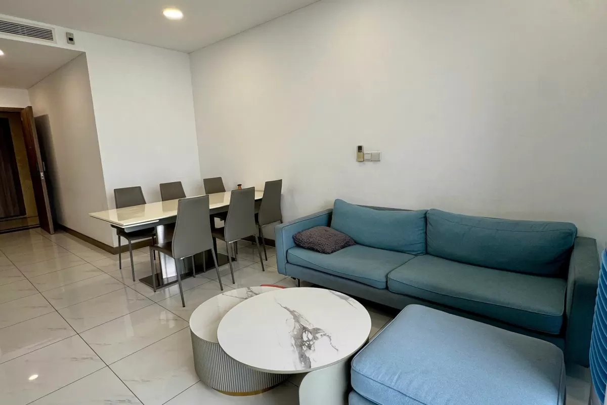 CHO THUÊ 2PN+1 SUNWAH PEARL TẦNG CAO- FULL NỘI THẤT VIEW LM81 + SÔNG SG