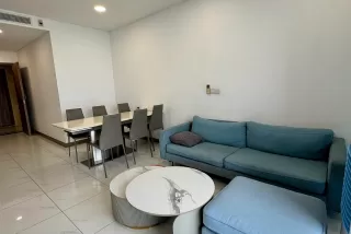 CHO THUÊ 2PN+1 SUNWAH PEARL TẦNG CAO- FULL NỘI THẤT VIEW LM81 + SÔNG SG