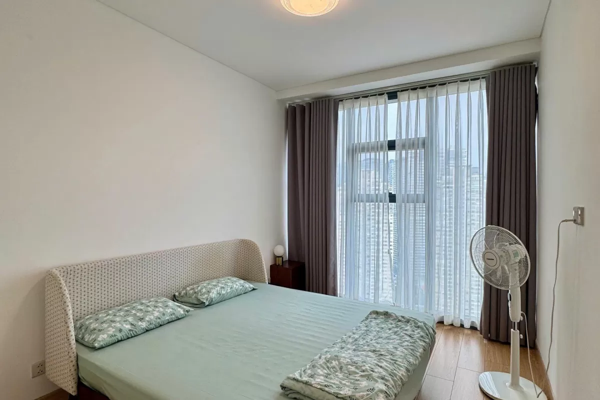 CHO THUÊ 2PN+1 SUNWAH PEARL TẦNG CAO- FULL NỘI THẤT VIEW LM81 + SÔNG SG