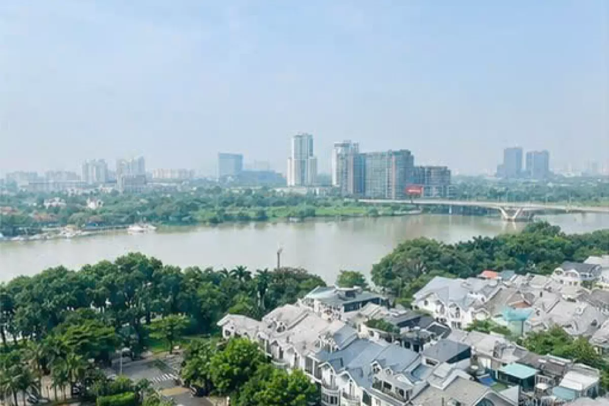 EXCLUSIVE 2-BEDROOM APARTMENT FOR RENT AT SAIGON PEARL - RIVER + BITEXCO VIEW