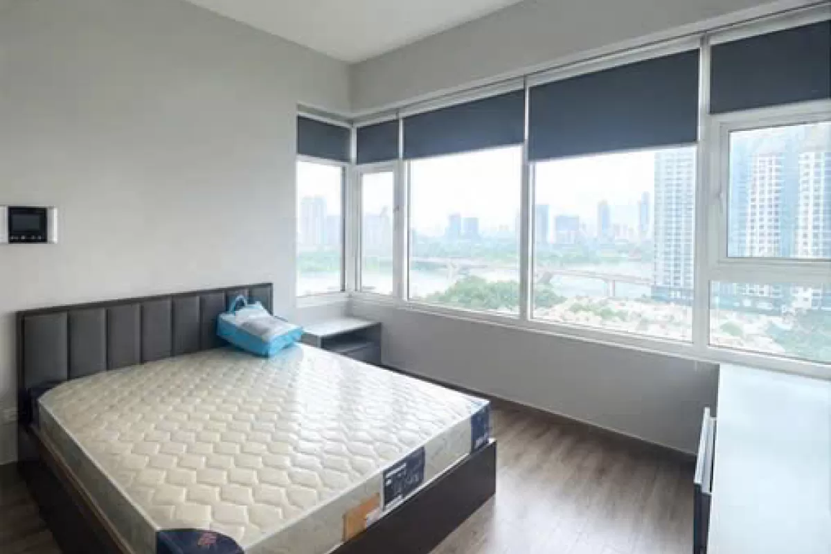 EXCLUSIVE 2-BEDROOM APARTMENT FOR RENT AT SAIGON PEARL - RIVER + BITEXCO VIEW