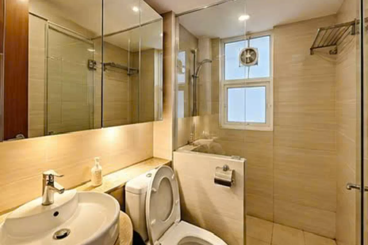 EXCLUSIVE 2-BEDROOM APARTMENT FOR RENT AT SAIGON PEARL - RIVER + BITEXCO VIEW