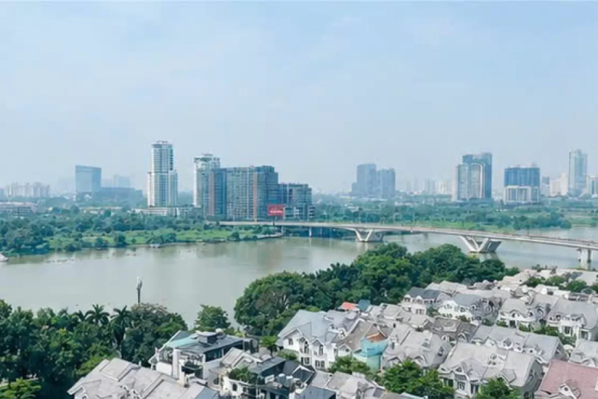 EXCLUSIVE 2-BEDROOM APARTMENT FOR RENT AT SAIGON PEARL - RIVER + BITEXCO VIEW