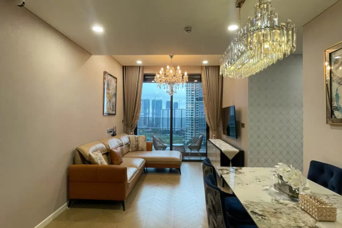 [T123] FOR RENT: Luxury 2-Bedroom Apartment - 77 sqm - European/American Interior Style - Free Internet - Ready to Move In