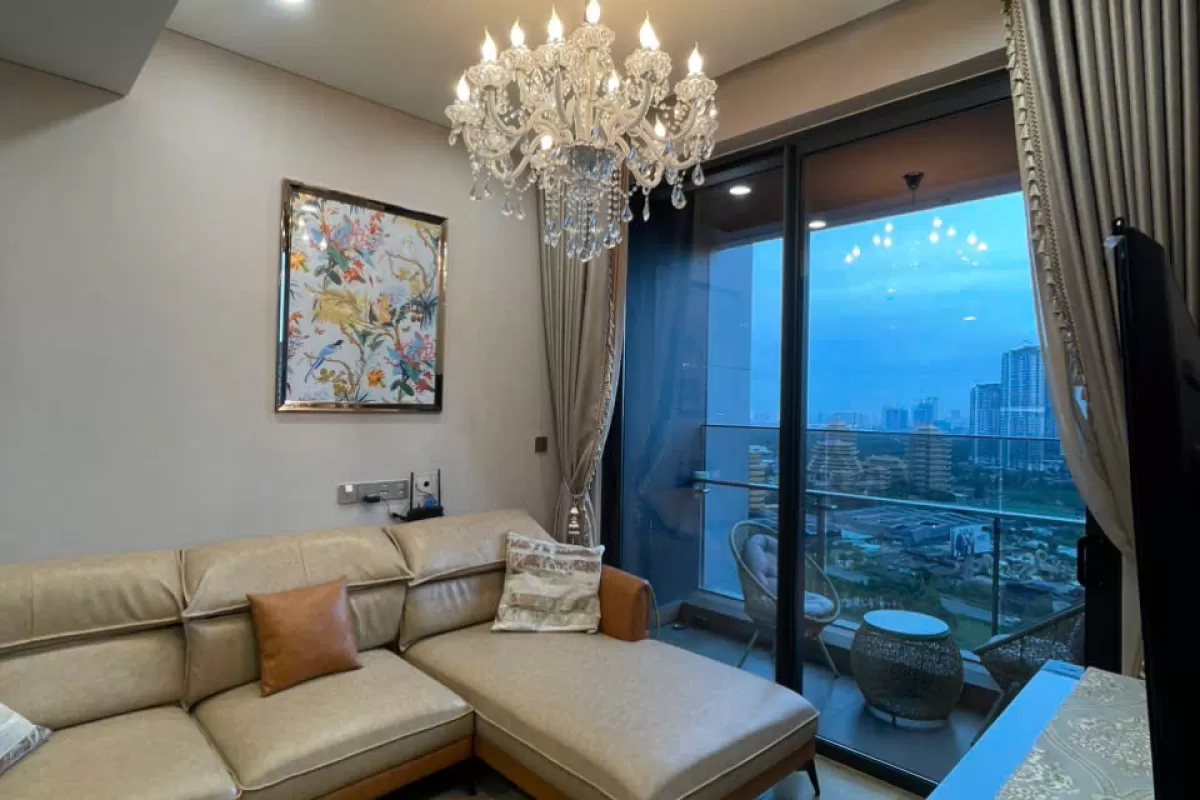 [T123] FOR RENT: Luxury 2-Bedroom Apartment - 77 sqm - European/American Interior Style - Free Internet - Ready to Move In