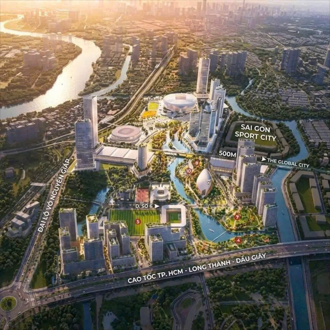 THE GLOBAL CITY BƯỚC VÀO GIAI ĐOẠN “BÙNG NỔ” THI CÔNG: NHIỀU CỘT MỐC QUAN TRỌNG THÁNG 3/2026