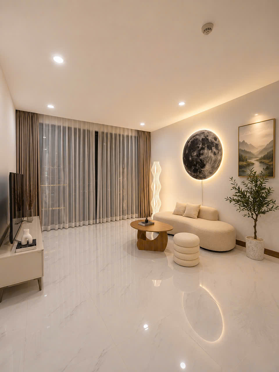 🏙️ Cho Thuê Căn Hộ Góc 3PN Sunwah Pearl – View Trực Diện Sông Sài Gòn – Chỉ 60 Triệu/Tháng
