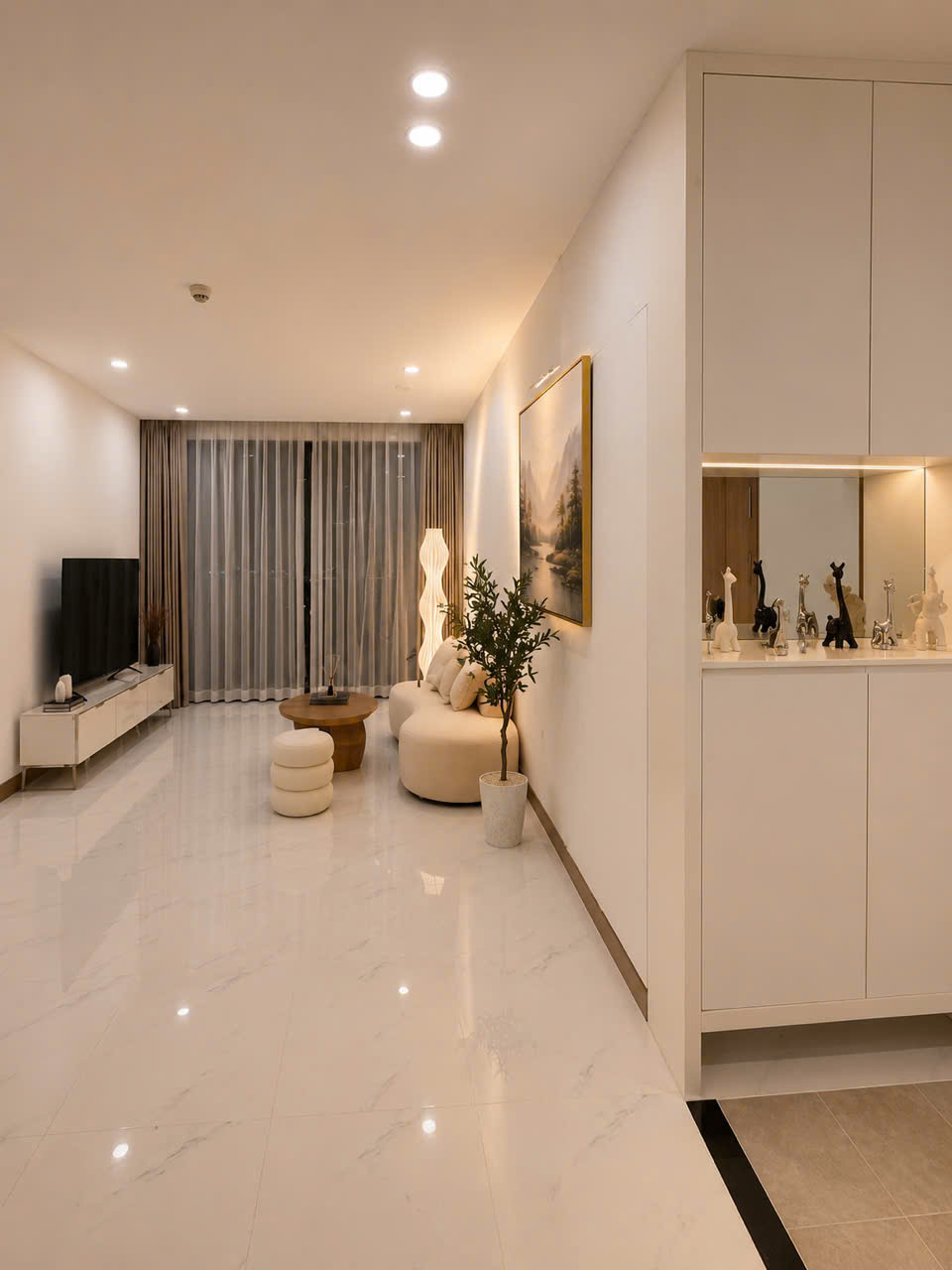 🏙️ Cho Thuê Căn Hộ Góc 3PN Sunwah Pearl – View Trực Diện Sông Sài Gòn – Chỉ 60 Triệu/Tháng